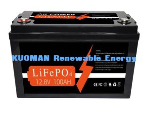 KM New Enegery 12V 100Ah Lithium Battery Deep Cycles Custmized Battery