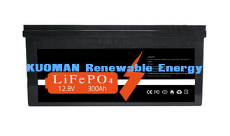 KM New Enegery 12V 300Ah Lithium Battery Deep 8000 Cycles Custmized Battery