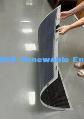 360 Degree Bendable bifacial flexible solar panel 200W FFC and carbon fiber