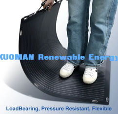 Flexible Home Travel RV bifacial flexible solar panel 200W FFC and carbon fiber