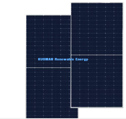 Black Solar Panel N Type 415 Watt Solar Panel For Residential / Commercial