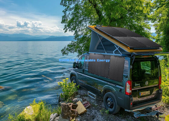 480W Portable Flexible Solar Panels For Camping / Sustainable Energy