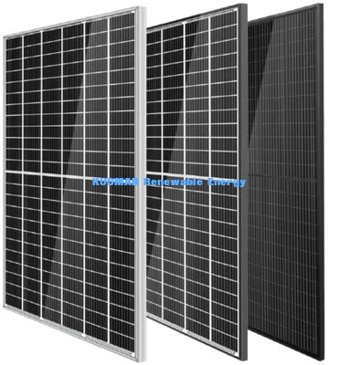 Silicon Common Solar Panel N Type PV Solar Panel Black For Home / Travel / Car