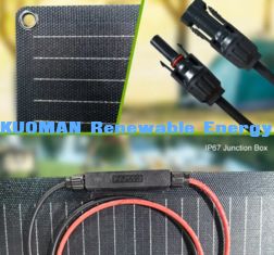 Renewable Clean Eneregy Bendable bifacial flexible solar panel carbon fiber Clean Power