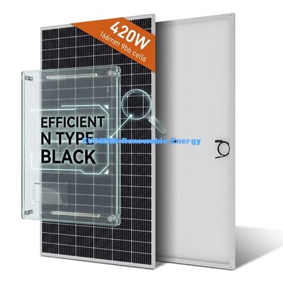 300W-400W Monocrystalline Solar Power Panel with Anodized Aluminum Frame for High Efficiency