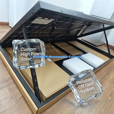 High Performance Solar Panel with Reinforced Aluminum Frame and IP65 Weather Resistance