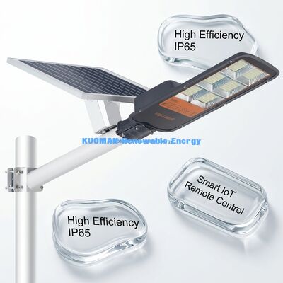 IP67 Waterproof 300W-500W Solar Street Light with Smart Motion Sensor LED Street Lamp