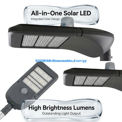 IP66 Waterproof Smart LED Street Light with 100000 Hour Lifespan and LoRa-WAN IoT for Outdoor Solar Lighting