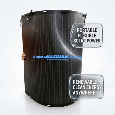200W Eco Friendly Flexible Solar Panel with IP67 Rated Junction Box for Zero Carbon Footprint