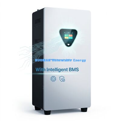 51.2V 300Ah Solar Hybrid LiFePO4 Battery System with 6000 Cycles for Off-Grid Home Emergency Power