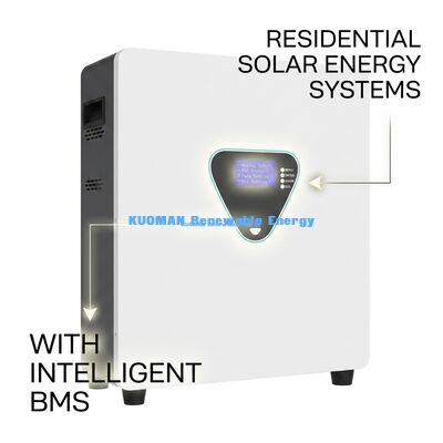 Wall-Mounted LiFePO4 Battery with 6000 Cycles and 13.5 kWh Capacity for Home Storage Energy