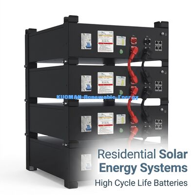 KM New Energy 51.2V 100Ah LiFePO4 Home Power Storage Battery UL9540A UL1973 Certified for Solar Systems
