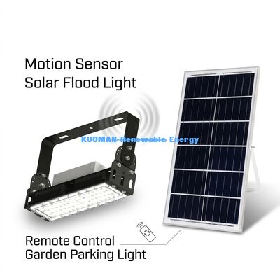 IP65 Waterproof High Lumen Solar Flood Light with Remote Control for Industrial and Tunnel Lighting