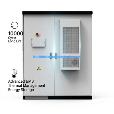 215KWh 768V Commercial Energy Storage System with 10,000 Cycles for Office Buildings