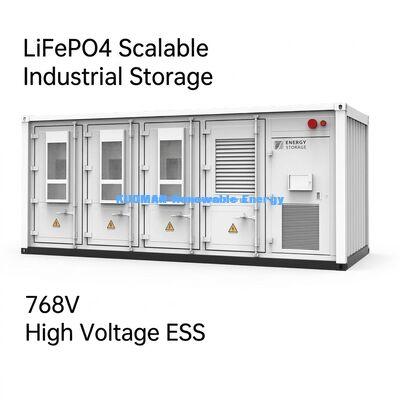215KWh Commercial ESS Battery Lithium-ion Energy Storage System with 10,000 Cycles