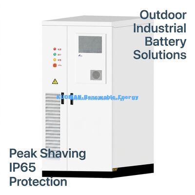 107.52KWh Capacity Commercial ESS Battery with LiFePO4 Technology and Scalable System for Industrial Energy Storage
