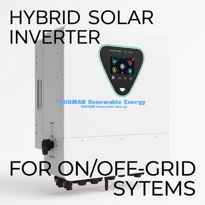BSR 6KW Hybrid Solar Inverter with IP65 Rating and Parallel Operation for Home and Commercial Use