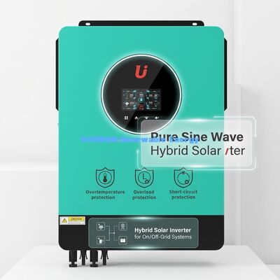 10KW Hybrid Solar Inverter with 98% Efficiency and Triple Protection for Home and Commercial Use