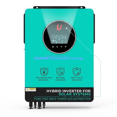BSSI-V-GN10200 10KW Hybrid Solar Inverter with Dual MPPT and 160A Charger for Efficient Energy Storage