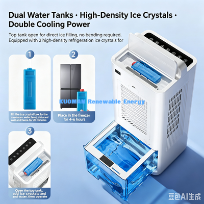 Multi-Function Evaporative Air Cooler Fan, Humidifier Cooling Air Condition for Commercial Home Use