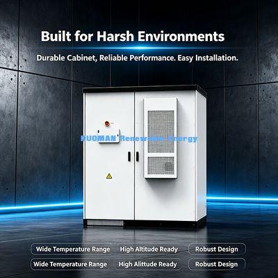 215kWh Commercial Energy Storage Solution | 768V ESS to Reduce Industrial Peak Electricity Costs