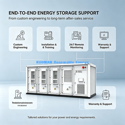 Intelligent EMS Container Battery Storage | 24/7 Remote Monitoring Energy Storage Unit