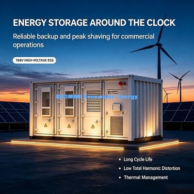 Scalable High Voltage Energy Storage Container | Global Commercial Energy Storage Projects