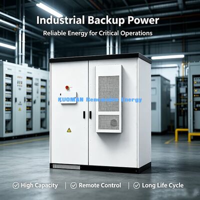 768V 215kWh Microgrid Energy Storage System | Robust Outdoor Cabinet LiFePO4 Battery ESS
