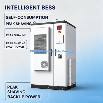 DC & AC Coupled Commercial Energy Storage Max 97.5% Efficiency Hotel Factory Solar Backup Power System