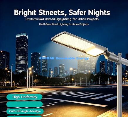High Efficiency 3030 SMD LED Street Light | Die-cast Aluminum Outdoor Road Lighting