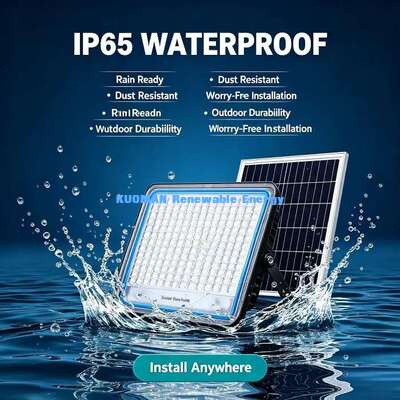 Upgraded Solar Panel Yard Lights Fast Cloudy Day Charging Auto Dusk Dawn Garden Path LED Lights