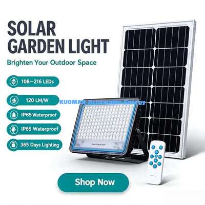 Automatic Night Sensor Solar Courtyard Lights Durable Outdoor LED Lamp for Villa Yard Patio Entrance