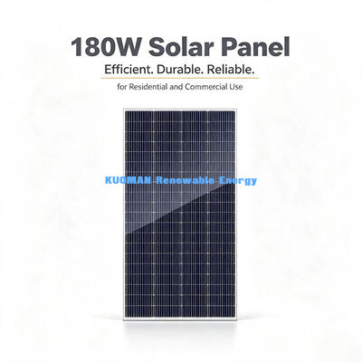 All‑Season 200W‑210W Solar Power Panel, Excellent Temperature Coefficient Mono‑Crystalline PV Equipment