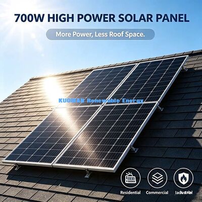 Anti‑Potential‑Induced‑Degradation 700W Solar Panel, Multi‑Year Stable Power Output
