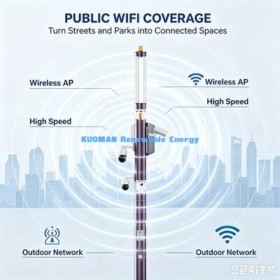 Intelligent Street Pole for Traffic Monitoring and Public Safety