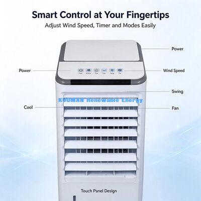 Lightweight Portable Air Cooler BL-205DLR, Energy Saving Water Cooling Fan 110-240V Universal