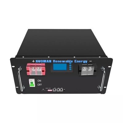 48V 200Ah LiFePO4 Battery Rack Module with 8000 Deep Cycles and UL CE Certification for Home Battery Storage