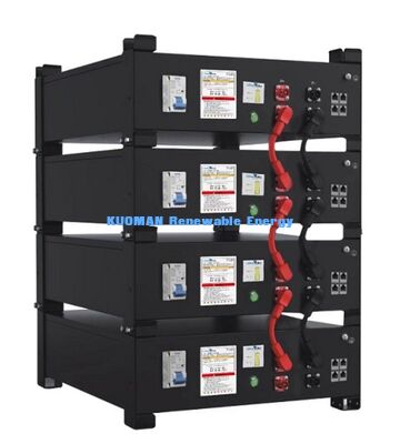 KM New Energy 51.2V 100Ah LiFePO4 Home Power Storage Battery UL9540A UL1973 Certified for Solar Systems