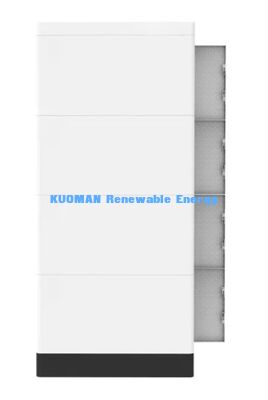 KM NEW POWER 51.2V 400Ah Stackable LiFePO4 Battery with Real Time Monitoring for Home Energy Storage