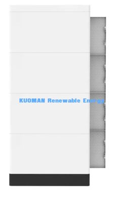 KM NEW POWER 51.2V 400Ah Stackable LiFePO4 Battery with Real Time Monitoring for Home Energy Storage