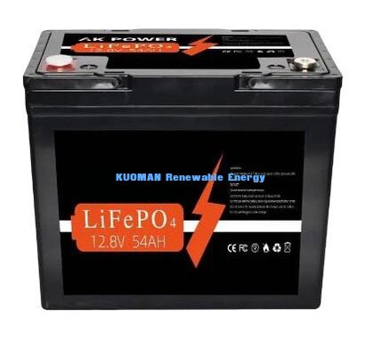 12V 50Ah LiFePO4 Lithium Battery with 691.2Wh Energy and Prismatic Cells for Deep Cycle Applications
