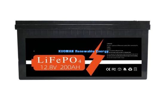 12V 200Ah LiFePO4 Deep Cycle Battery with 8000 Cycles and 10 Years Warranty for Energy Storage
