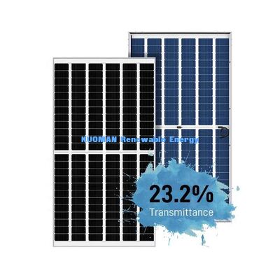 540W 550W Mono Perc Solar Panel with 22% Efficiency and Frameless Glass Design