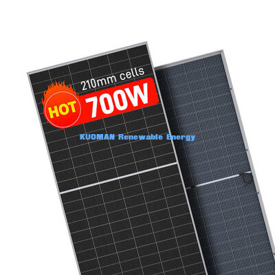 700W Monocrystalline Solar Panel IP65 Weather Resistant PV Module 1722x1134x30mm