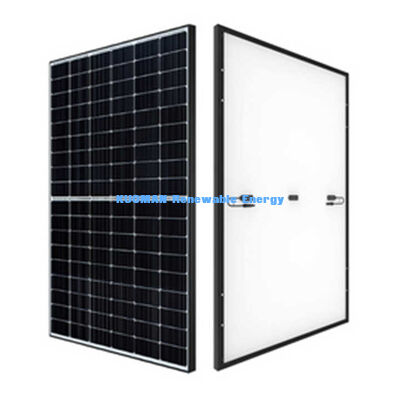 N Type Black Solar Panel 415W with 22% Efficiency and Anodized Aluminum Frame