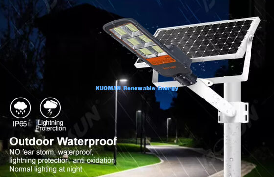 Double Arm Waterproof Solar Garden Light 100W-500W Pathway Solar LED Lights
