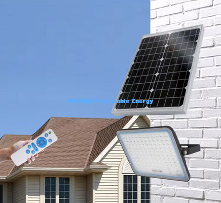 IP65 Waterproof 15000LM High Lumen Solar Flood Light with Motion Sensor for Outdoor Security