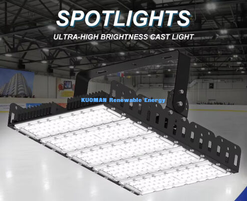 Square LED Solar Flood Light 100W 150W 200W 300W For Industry / Warehouse