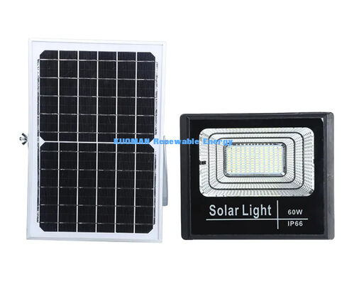 120Lm/W High Lumen Solar Flood Light with IP65 Waterproof and 50W-300W Output for Outdoor Parking