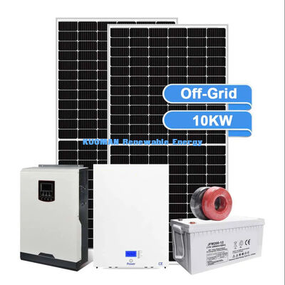 10Kw Monocrystalline Silicon Solar Panel System with IP65 Weather Resistance for Home Solar Battery Storage